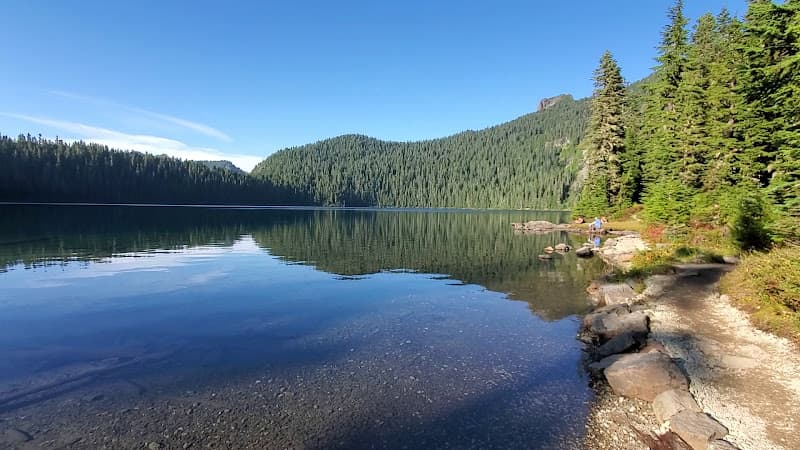 Mowich Lake - Pretty Lakes