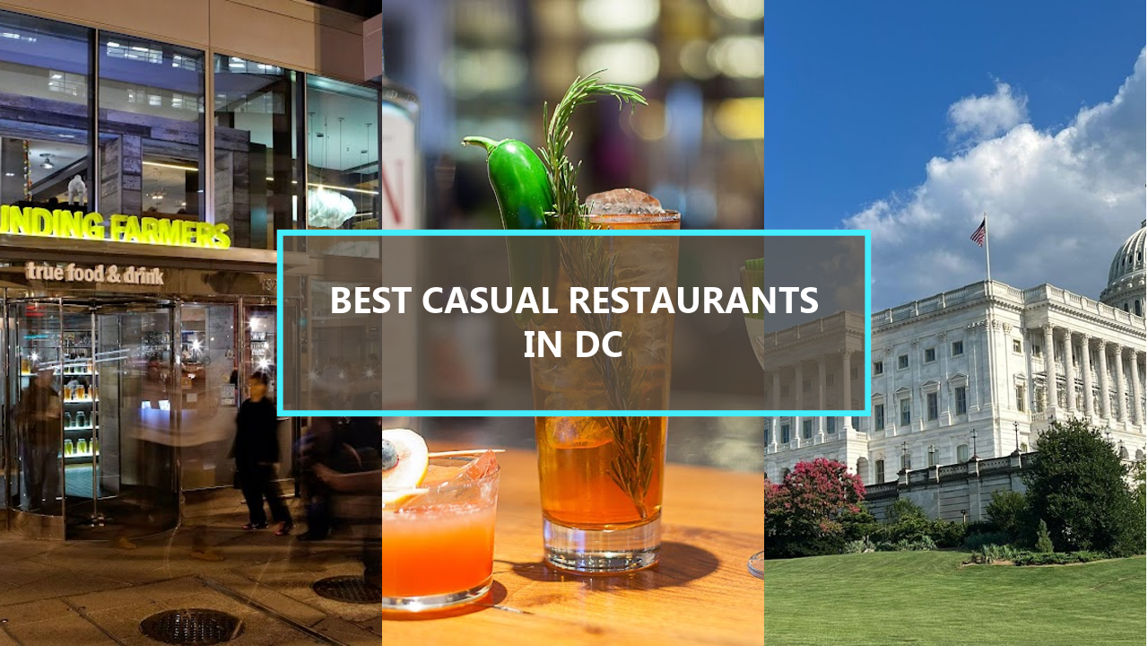 17+ BEST Casual Restaurants In Washington DC: Explore These Hidden Gems Before They’re Gone!