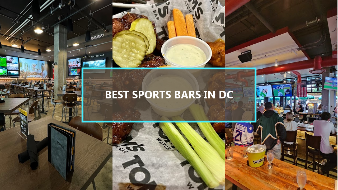 20 BEST Sports Bars in Washington DC You Should Visit Before Game Day Hits!